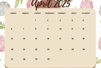 April-2025-Calendar-Printable-Easter-2-Landscape Easter candles