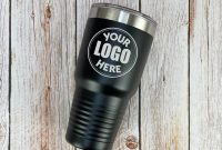 Custom Logo Tumbler (30 oz) - GroomsDay Custom Logo Tumbler (30 oz) - GroomsDay